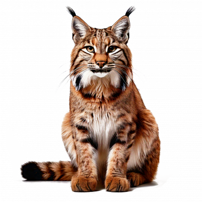 a cat sitting looking at the camera