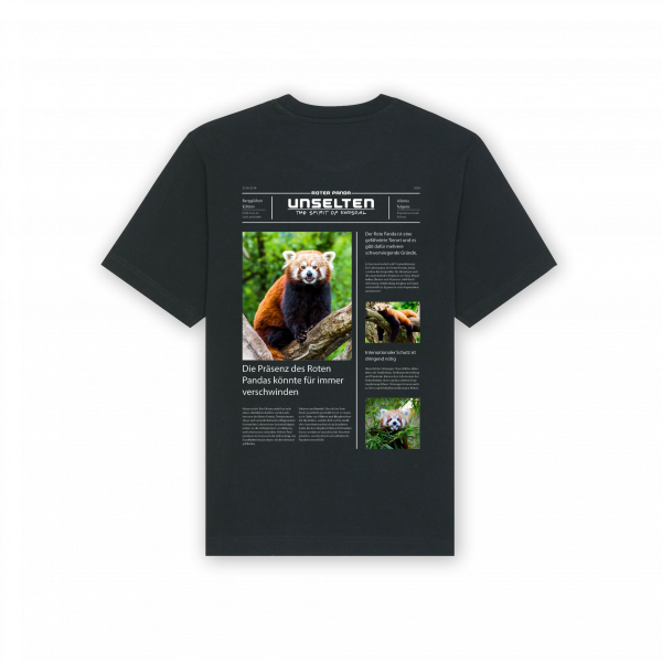 Red Panda Newspaper Oversized